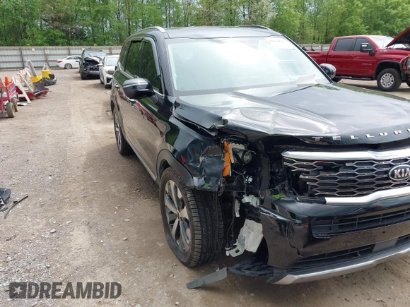 2021 Kia Telluride S with VIN 5XYP6DHC5MG139026, listed as a IAAI auction lot 42114521 with 136,107 mi miles and . Bid and sale history available at DreamBid. Image 6.