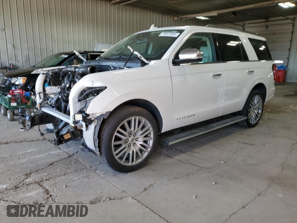 2023 Ford Expedition Platinum with VIN 1FMJU1M85PEA01152, listed as a Copart auction lot 73051694 with 4,658 mi miles and Salvage Title. Bid and sale history available at carsss.com. Image 1.