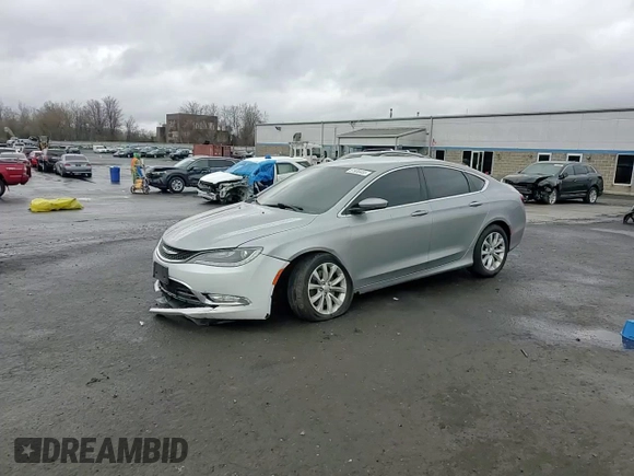 2015 Chrysler 200 C with VIN 1C3CCCCG7FN647042, listed as a Copart auction lot 51930455 with 148,966 mi miles and Salvage Title. Bid and sale history available at carsss.com. Image 11.