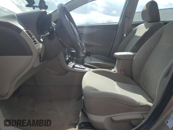 2009 Toyota Corolla with VIN 2T1BU40E29C055035, listed as a Copart auction lot 51625625 with 95,736 mi miles and Salvage Title. Bid and sale history available at carsss.com. Image 7.