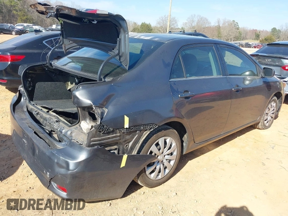 2013 Toyota Corolla L with VIN 2T1BU4EE6DC952330, listed as a IAAI auction lot 41792948 with 108,018 mi miles. Bid and sale history available at carsss.com. Image 4.