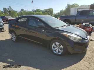 2016 Hyundai Elantra SE with VIN KMHDH4AE0GU647038, listed as a Copart auction lot 51534295 with 0 mi miles and Salvage Title. Bid and sale history available at carsss.com. Image 4.