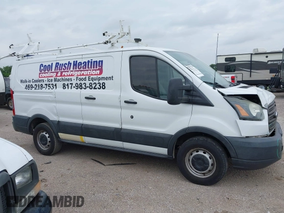 2016 Ford Transit Cargo with VIN 1FTYE1ZM6GKA95971, listed as a IAAI auction lot 42412181 with 243,171 mi miles and . Bid and sale history available at DreamBid. Image 13.