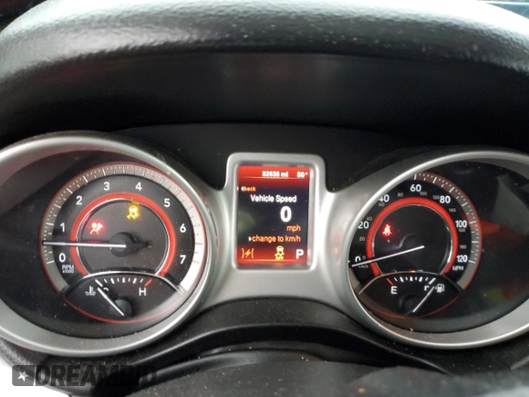 2014 Dodge Journey SXT with VIN 3C4PDCBB2ET156070, listed as a Copart auction lot 51189955 with 82,638 mi miles and Salvage Title. Bid and sale history available at DreamBid. Image 9.