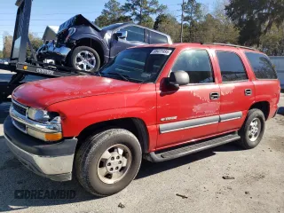 2002 Chevrolet Tahoe LT with VIN 1GNEC13Z92R152085, listed as a Copart auction lot 88477495 with 259,541 mi miles and Salvage Title. Bid and sale history available at carsss.com. Image 1.
