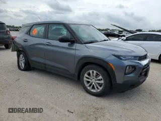 2021 Chevrolet TrailBlazer LS with VIN KL79MMS27MB129524, listed as a Copart auction lot 63929464 with 32,100 mi miles and Clean Title. Bid and sale history available at DreamBid. Image 4.
