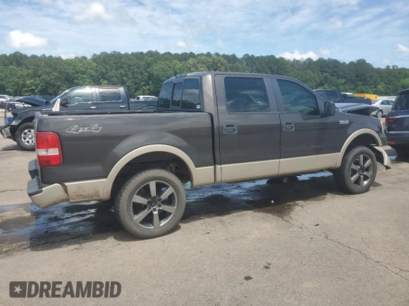 2007 Ford F-150 XLT with VIN 1FTPW14V77KD25879, listed as a Copart auction lot 58498505 with 177,059 mi miles and Salvage title. Bid and sale history available at DreamBid. Image 3.