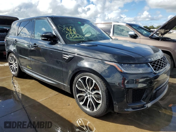 2020 Land Rover Range Rover with VIN SALWR2RY1LA748753, listed as a Copart auction lot 74770584 with 41,658 mi miles and Non repairable. Bid and sale history available at DreamBid. Image 4.