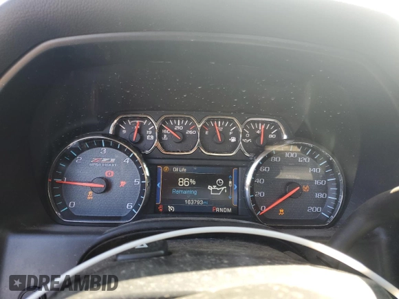 2014 Chevrolet Silverado 1500 LT with VIN 3GCUKREC5EG392513, listed as a Copart auction lot 49750165 with 163,793 mi miles and Salvage Title. Bid and sale history available at DreamBid. Image 9.