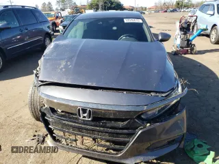2019 Honda Accord Sport with VIN 1HGCV1F32KA048183, listed as a Copart auction lot 52595615 with 66,269 mi miles and Salvage Title. Bid and sale history available at DreamBid. Image 5.