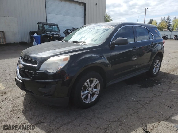 2012 Chevrolet Equinox LS with VIN 2GNFLCEK3C6327055, listed as a Copart auction lot 54098295 with 156,967 mi miles and Clean Title. Bid and sale history available at carsss.com. Image 1.