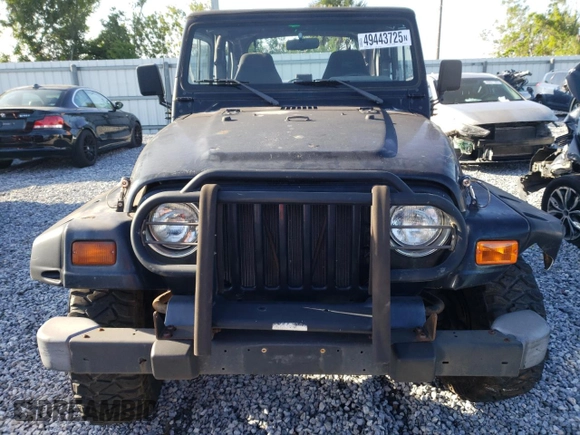 1999 Jeep Wrangler Sport with VIN 1J4FY19S6XP483793, listed as a Copart auction lot 49443725 with 118,225 mi miles and Clean Title. Bid and sale history available at carsss.com. Image 5.