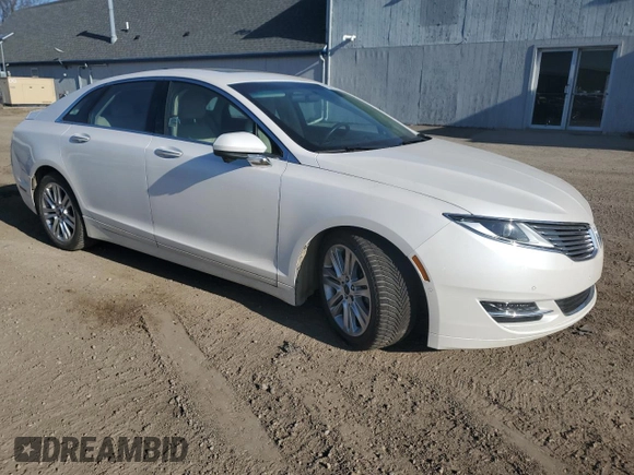 2016 Lincoln MKZ Hybrid with VIN 3LN6L2LU5GR627469, listed as a Copart auction lot 53457025 with 22,183 mi miles and Clean Title. Bid and sale history available at carsss.com. Image 4.