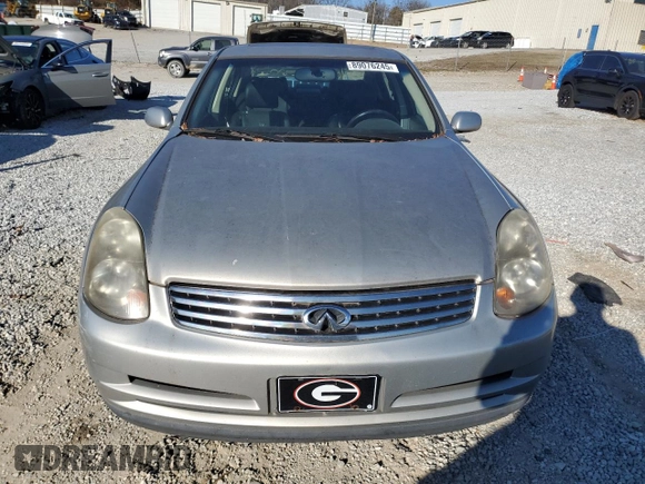 2004 Infiniti G35 w/Leather z VIN JNKCV51F34M719044, wystawiony jako Copart lot #89076245 z przebiegiem 179 158 mil mil oraz Czysty tytuł • Clean title. Historia ofert i sprzedaży dostępna na DreamBid. Obrazek 5.
