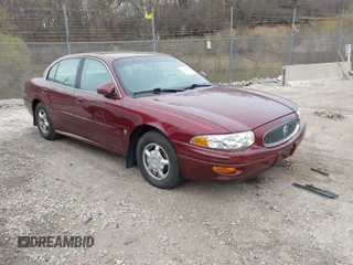 2001 Buick LeSabre Custom with VIN 1G4HP54K21U161348, listed as a IAAI auction lot 42063826 with 17,662 mi miles and . Bid and sale history available at carsss.com. Image 1.