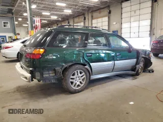 2001 Subaru Legacy Outback with VIN 4S3BH675217671670, listed as a Copart auction lot 56286775 with 86,557 mi miles and Salvage title. Bid and sale history available at DreamBid. Image 3.