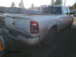 2021 Ram 2500 Laramie with VIN 3C6UR5KL7MG543611, listed as a Copart auction lot 42820715 with 53,004 mi miles and Salvage title. Bid and sale history available at DreamBid. Image 3.