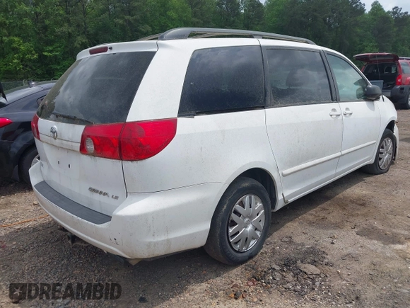 2006 Toyota Sienna CE with VIN 5TDZA23C36S399658, listed as a IAAI auction lot 42129990 with 217,674 mi miles. Bid and sale history available at carsss.com. Image 4.