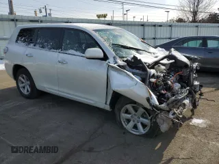 2009 Toyota Highlander Hybrid with VIN JTEEW41A092036819, listed as a Copart auction lot 45483875 with 158,100 mi miles and Salvage Title. Bid and sale history available at carsss.com. Image 4.