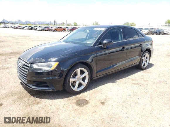 2015 Audi A3 1.8T Premium with VIN WAUACGFF6F1071459, listed as a Copart auction lot 52730613 with 115,255 mi miles. Bid and sale history available at carsss.com. Image 1.