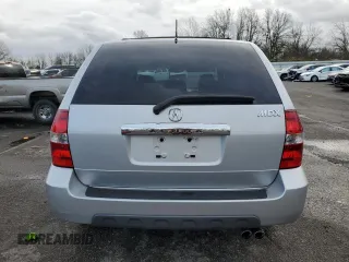 2003 Acura MDX Touring Pkg with VIN 2HNYD18603H554154, listed as a Copart auction lot 83293384 with 95,240 mi miles and Salvage Title. Bid and sale history available at carsss.com. Image 6.