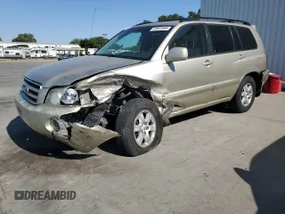 2001 Toyota Highlander z VIN JTEGD21A110010216, wystawiony jako Copart lot #58622685 z przebiegiem 235 202 mil mil oraz Szkoda całkowita • Salvage title. Historia ofert i sprzedaży dostępna na DreamBid. Obrazek 1.