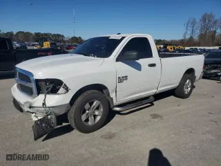 2019 Ram 1500 Classic Tradesman with VIN 3C6JR6DG2KG509873, listed as a Copart auction lot 87767915 with 234,407 mi miles and Salvage Title. Bid and sale history available at carsss.com. Image 1.