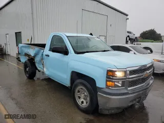 2015 Chevrolet Silverado 1500 Work Truck with VIN 1GCNCPEC8FZ378662, listed as a Copart auction lot 81752444 with 109,321 mi miles and Salvage Title. Bid and sale history available at carsss.com. Image 4.