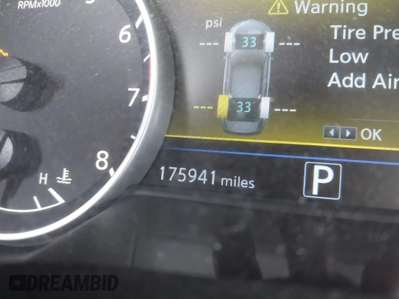 2016 Nissan Maxima SL with VIN 1N4AA6AP2GC386239, listed as a IAAI auction lot 41871290 with 175,941 mi miles and . Bid and sale history available at DreamBid. Image 15.