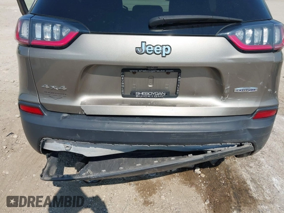 2019 Jeep Cherokee Latitude Plus with VIN 1C4PJMLN8KD148533, listed as a IAAI auction lot 42480637 with 63,473 mi miles and . Bid and sale history available at DreamBid. Image 6.