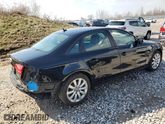 2014 Audi A4 Premium with VIN WAUBFAFL6EN016869, listed as a Copart auction lot 50565935 with 41,181 mi miles and Clean Title. Bid and sale history available at carsss.com. Image 3.