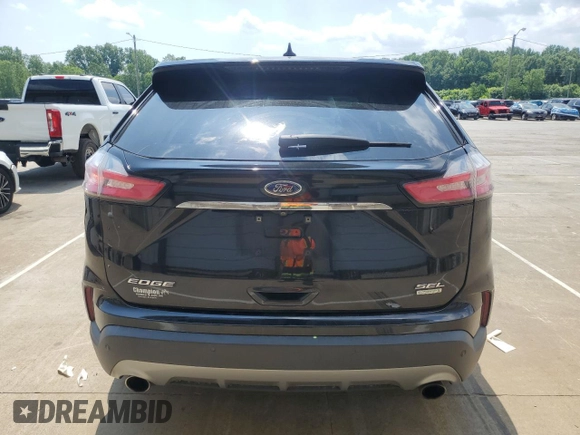 2019 Ford Edge SEL with VIN 2FMPK3J94KBB95413, listed as a Copart auction lot 59486305 with 92,158 mi miles and Salvage title. Bid and sale history available at DreamBid. Image 6.