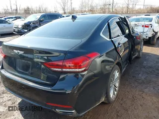 2017 Genesis G80 3.8L with VIN KMHGN4JEXHU178323, listed as a IAAI auction lot 41678966 with 63,268 mi miles. Bid and sale history available at carsss.com. Image 4.