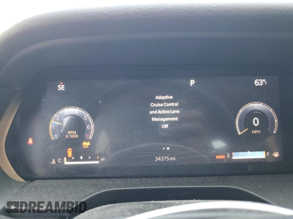 2022 Jeep Grand Cherokee Limited with VIN 1C4RJKBG1N8507816, listed as a Copart auction lot 58566885 with 34,375 mi miles and Salvage title. Bid and sale history available at DreamBid. Image 9.