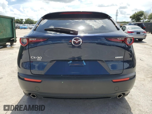 2024 Mazda CX-30 S Select Sport z VIN 3MVDMBBM6RM690587, wystawiony jako Copart lot #65265865 z przebiegiem 17 713 mil mil oraz Szkoda całkowita • Salvage title. Historia ofert i sprzedaży dostępna na DreamBid. Obrazek 6.