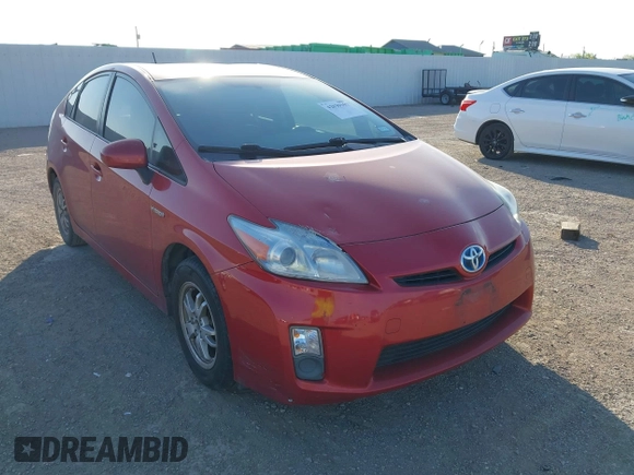 2010 Toyota Prius II with VIN JTDKN3DUXA0077372, listed as a IAAI auction lot 42064586 with 266,740 mi miles and . Bid and sale history available at DreamBid. Image 6.