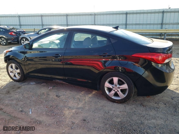 2013 Hyundai Elantra GLS with VIN 5NPDH4AE3DH429699, listed as a Copart auction lot 47437455 with 76,359 mi miles and Salvage Title. Bid and sale history available at carsss.com. Image 2.