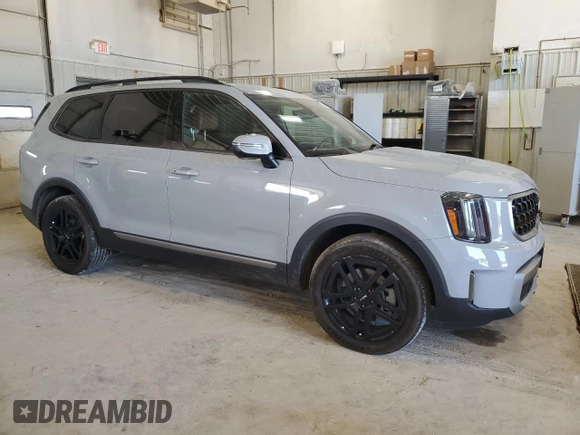 2023 Kia Telluride EX X-Line с VIN 5XYP3DGC2PG377690, выставлен на аукционе Copart как лот 61510315 с пробегом 33 183 миль миль и Списание • Salvage title. История ставок и продаж доступна на DreamBid. Изображение 4.