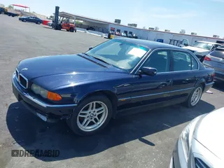 2000 BMW 7 Series 740iL with VIN WBAGH8347YDP07506, listed as a IAAI auction lot 42478767 with Not provided miles and . Bid and sale history available at DreamBid. Image 12.