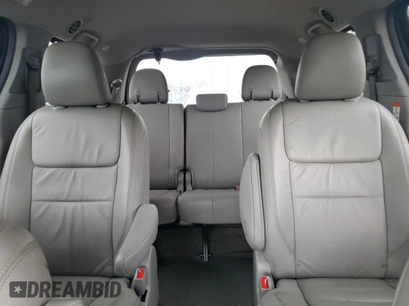 2018 Toyota Sienna XLE with VIN 5TDDZ3DC9JS196337, listed as a Copart auction lot 56890985 with 195,104 mi miles and Salvage title. Bid and sale history available at DreamBid. Image 10.