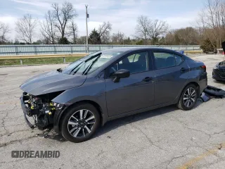 2024 Nissan Versa S with VIN 3N1CN8DV1RL866991, listed as a Copart auction lot 50181635 with 2,617 mi miles and Salvage Title. Bid and sale history available at DreamBid. Image 1.