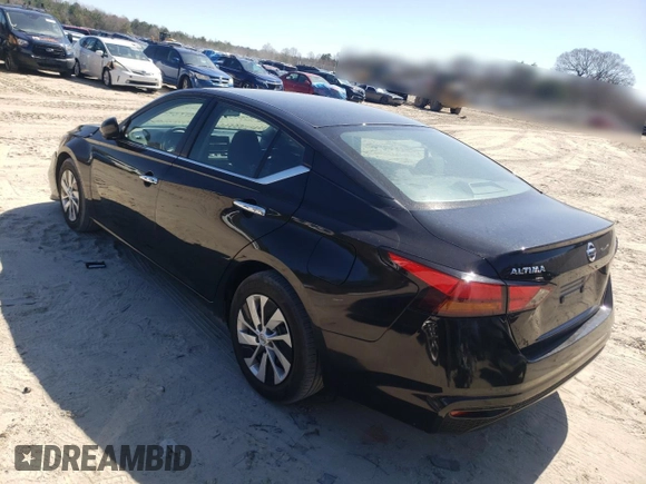 2022 Nissan Altima 2.5 S with VIN 1N4BL4BV5NN396457, listed as a Copart auction lot 50704695 with 40,885 mi miles and Salvage Title. Bid and sale history available at carsss.com. Image 2.