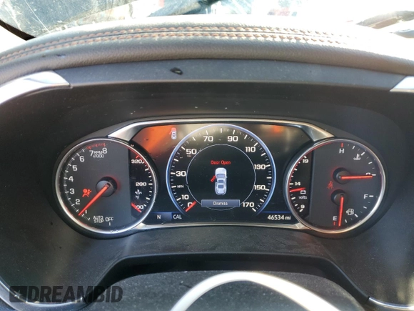 2020 Chevrolet Blazer Premier with VIN 3GNKBFRS3LS597420, listed as a Copart auction lot 88651145 with 46,534 mi miles and Salvage title. Bid and sale history available at DreamBid. Image 9.