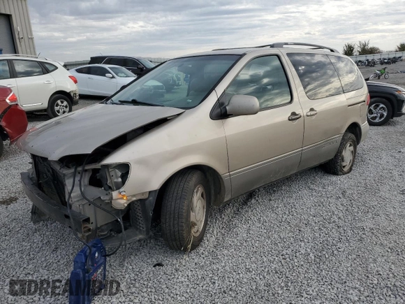 2003 Toyota Sienna LE with VIN 4T3ZF13C93U553960, listed as a Copart auction lot 78598214 with 279,436 mi miles and Salvage Title. Bid and sale history available at carsss.com. Image 1.