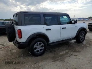 2024 Ford Bronco Big Bend z VIN 1FMDE7BH1RLA64327, wystawiony jako Copart lot #54401305 z przebiegiem 14 175 mil mil oraz Szkoda całkowita • Salvage title. Historia ofert i sprzedaży dostępna na DreamBid. Obrazek 3.