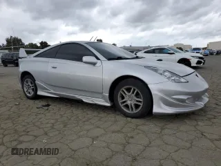 2001 Toyota Celica GT with VIN JTDDR32T510101181, listed as a Copart auction lot 48934235 with 168,001 mi miles and Salvage Title. Bid and sale history available at carsss.com. Image 4.