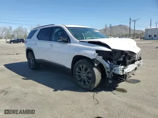 2020 Chevrolet Traverse RS with VIN 1GNERJKW3LJ296141, listed as a Copart auction lot 47641465 with 47,358 mi miles and Salvage Title. Bid and sale history available at carsss.com. Image 11.