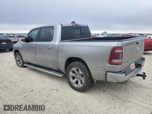 2019 Ram 1500 Big Horn/Lone Star with VIN 1C6SRFFT6KN518419, listed as a Copart auction lot 46429725 with 110,272 mi miles and Salvage Title. Bid and sale history available at carsss.com. Image 2.