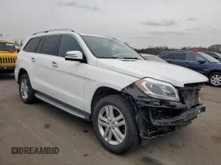 2016 Mercedes-Benz GL with VIN 4JGDF6EE6GA662432, listed as a Copart auction lot 81285634 with 95,132 mi miles and Salvage Title. Bid and sale history available at carsss.com. Image 4.