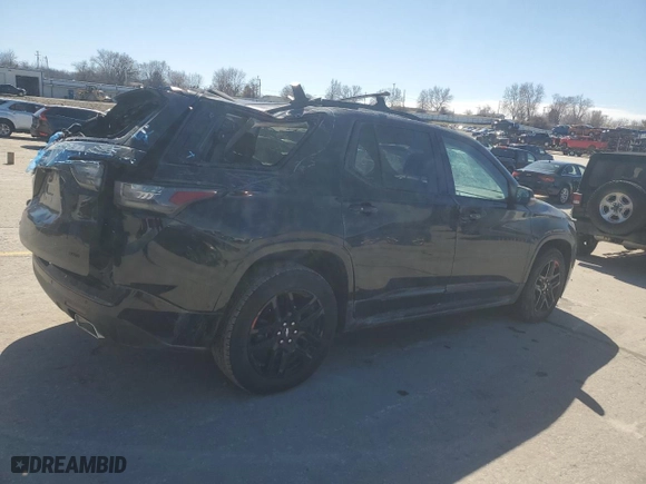 2021 Chevrolet Traverse Premier with VIN 1GNEVKKW6MJ246353, listed as a Copart auction lot 48122825 with 13,580 mi miles and Salvage Title. Bid and sale history available at carsss.com. Image 3.